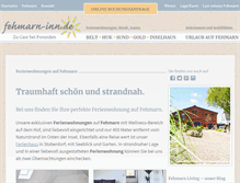 Tablet Screenshot of fehmarn-inn.de